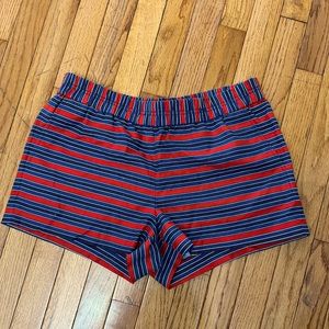 JCrew Factory Striped Boardwalk Shorts women’s size 10